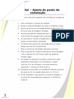 Checklist Ponto de Comutação