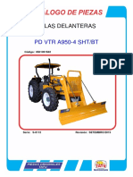 Palas Delanteras: PD VTR A950-4 SHT/BT