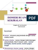 ISOMERI RUANG DAN KEKIRALAN