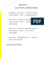 DIN 19704 Hydraulic Steel Structures