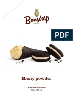Bensdorp 2pp A5 Product Sheet - Ebony