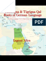 Amarigna and Tigrigna Qal Roots of Germa