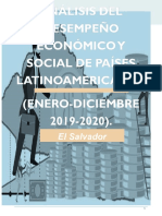 El Desempeño Económico y Social de El Salvador Durante El Periodo 2019-2020.r1