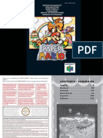 Manual Nintendo 64 Paper Mario