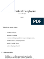 Mathematical Geophysics - c1