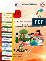 Media and Information Technology: Department of Education