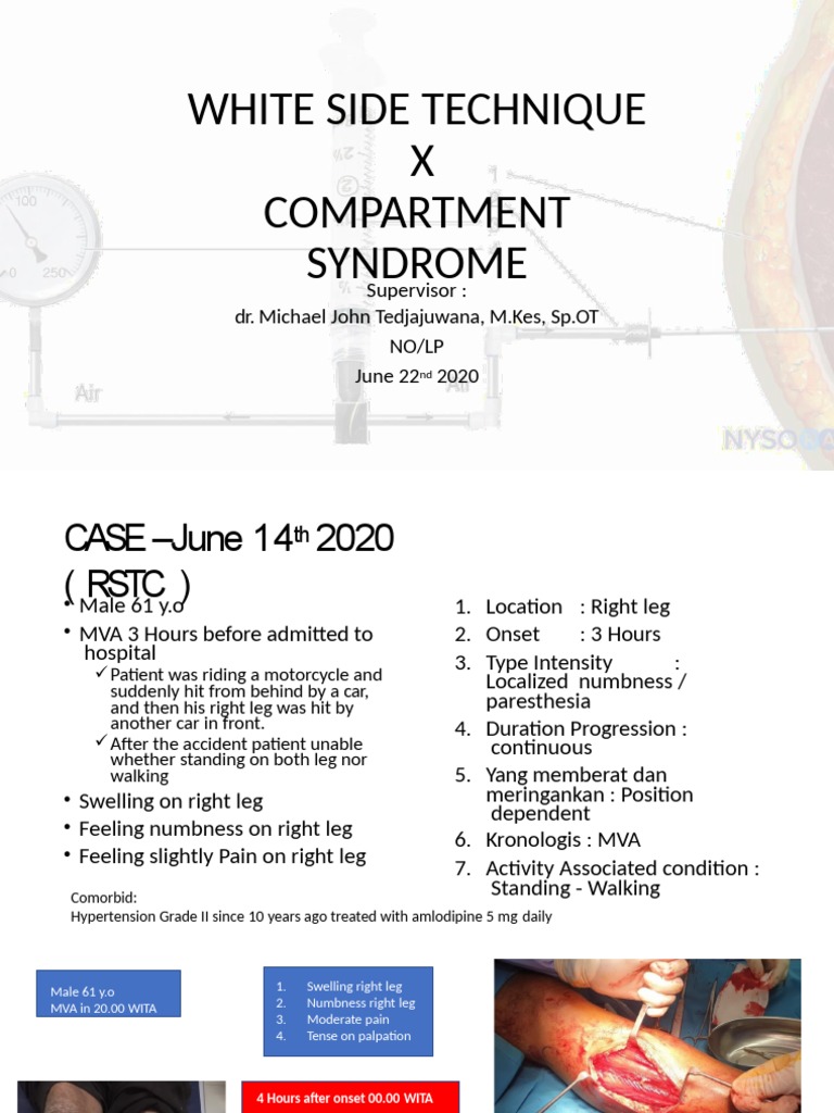 Compartment Syndrome Assessment Guide | PDF | Anatomical Terms Of ...