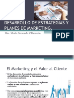 Desarrollo de Estrategias y Planes de Marketing