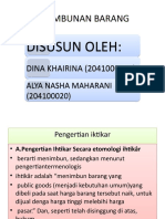 Penimbunan Barang Dina-Alya