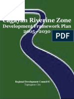 Cagayan Riverine Zone Development Framework Plan 2005 2030