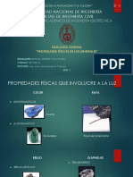 Propiedads Físicas de Los Minerales