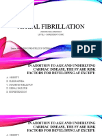 Atrial Fibrillation: Source: Harrison'S Principles of Internal Medicine, 20 Edition