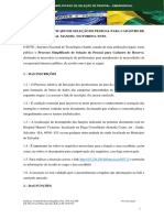 Processo Seletivo Emergencial para Cadastro de Reserva no Hospital Manoel Victorino