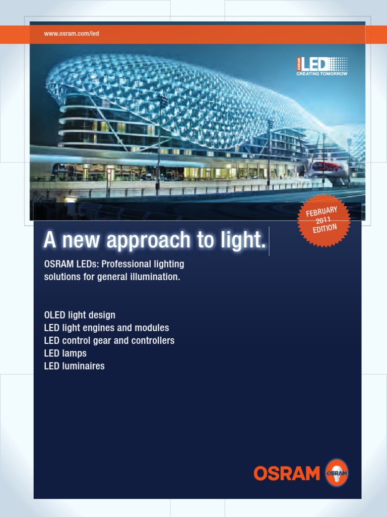 OSRAM LED Catalog | PDF | Light Emitting Diode | Lighting