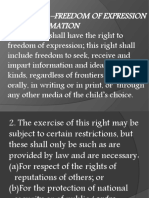 Rights of The Child Article 13