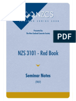 NZS 3101 - Red Book: Seminar Notes