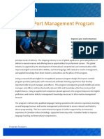 English For Port Management Program: International Workforce Development