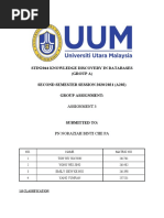 Stin2044 Knowledge Discovery in Databases (Group A) SECOND SEMESTER SESSION 2020/2021 (A202) Group Assignment