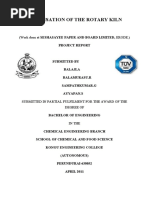 Download OPTIMISATION OF THE ROTARY KILN by Sampathkumar Mtech SN51357867 doc pdf