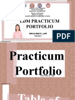 LDM Practicum Portfolio: Erica Mae R. Lapi