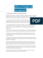 Qué significa el Estado de conmoción interior