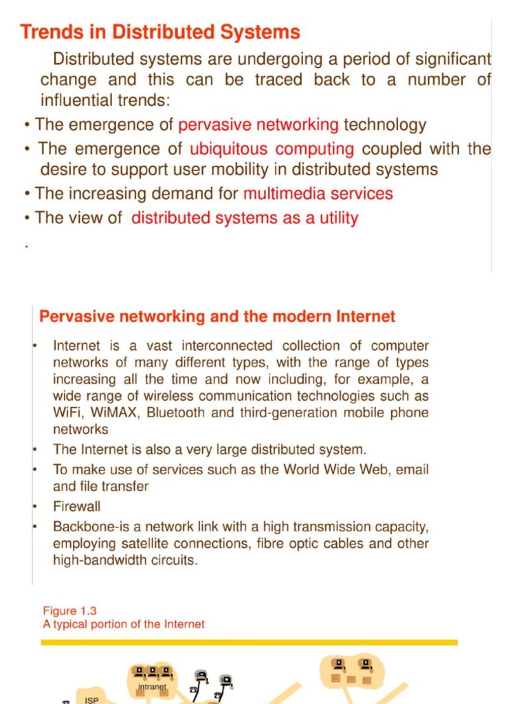 Trends in Distributed Systems | PDF