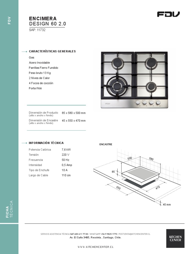 FDV EncimeDesign60 | PDF