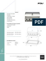 FDV - Parrilla A Gas 5Q 2.0 Licuado