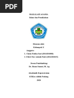 MAKALAH ISLAM DAN PERNIKAHAN KEL X KELAS 1A fix