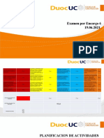 Planificacion de Actividades y Carta Gantt