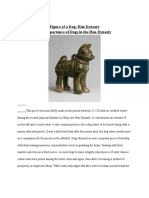Figure of A Dog - Han Dynasty