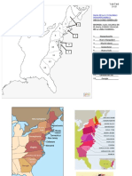  Mapa de Trece Colonias