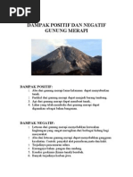 Download DAMPAK POSITIF DAN NEGATIF GUNUNG MERAPI by putrakukur SN51359454 doc pdf