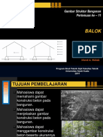 Kuliah Gambar Struktur Bangunan 11 - Beton Dan Plat Lantai