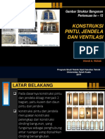 Kuliah Gambar Struktur Bangunan 12_Konstruksi Kusen dan Jendela_Update
