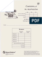 BETA III - Cuadernillo de Respuestas