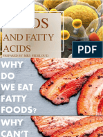 Lipids: and Fatty Acids