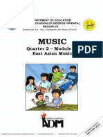 Music: Quarter 2 - Module 2a East Asian Music