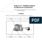 Clase Tecnologia 3 - Guia Trabajo N°1 - 1 Basico Computador