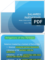 Module 3 BALAWREX Partnership (Duties and Obligations of Partners)