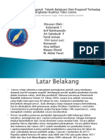 Teknik Relaksasi Otot Progresif Terhadap Peningkatan Kualitas Tidur Lansia Power Poin