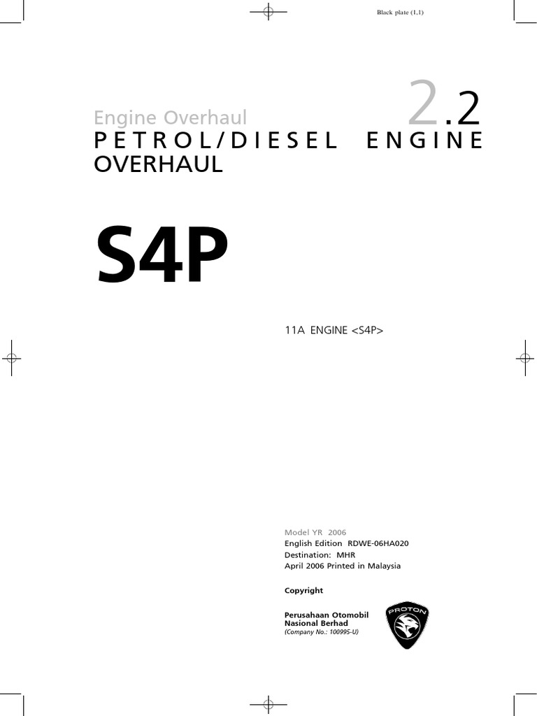 Petrol/Diesel Engine Overhaul | PDF | Piston | Valve