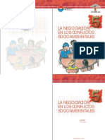 Guía para la negociación de conflictos socioambientales