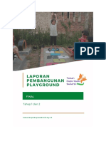 Laporan Final Pembangunan Playground Taman Kupu Kupu Sukardi