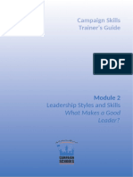Module 2 - Leadership Styles and Skills