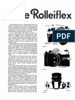 Rolleiflex Sl35 Service Article