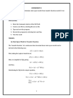 Convert State-Space & Transfer Function Models