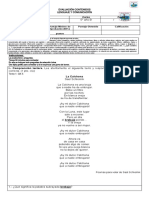 Prueba diagnóstico reforzamiento Lenguaje 5° básico