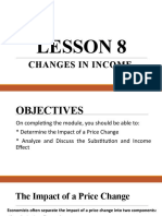Lesson 8: Changes in Income