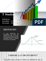 Distribución T Student